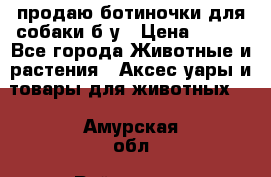 продаю ботиночки для собаки б/у › Цена ­ 600 - Все города Животные и растения » Аксесcуары и товары для животных   . Амурская обл.,Райчихинск г.